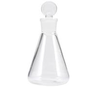 HOODANCOS Glass Conical Flask High Temperature Resistant Laboratory Glassware for Chemistry Experiments with Wide Mouth for Easy Cleaning and Precise Scale Measurement