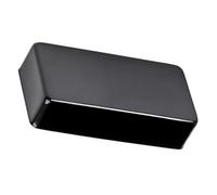 HOODANCOS Glossy Black Electric Guitar Pickup Cover Protective Replacement Part Compatible with Multiple Pickups Easy Installation Structure for Reliable Performance