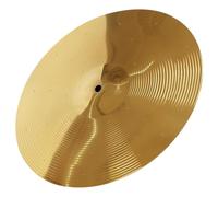 HOODANCOS Golden Brass Alloy Splash Cymbal for Drum Set Practice Drum Crash Cymbal with Balanced Timbre for Musicians and Performances