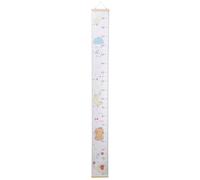 HOODANCOS Growth Chart Art Hanging Ruler Hanging Wall Decal Waterproof Canvas and Wood Animal Pattern Height Measurement Ruler for Interior Walls and Windows Random Color