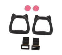 HOODANCOS Gymnastic Rings with Non-slip Straps for Pull-ups and Strength Training Fitness Rings for Indoor Home Workout and Muscle Building