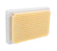 HOODANCOS Hands-Free Wall Mounted Back Scrubber for Shower with Strong Bristles, Convenient Back and Foot Scrub Pad for Deep Cleansing and Massage, Suitable for Bathroom Use