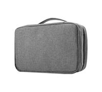 HOODANCOS Hanging Makeup Bag Waterproof Toiletry Bag Foldable Portable Cosmetic Organizer with Waterproof Compartment, Wet/Dry Separation for Overnight Stays and Long Journeys