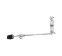 HOODANCOS Heavy-duty Cymbal Boom Arm with Clamp Extension Rod for Drum Kit Expansion Stable Percussion Mounting Arm with Quick Installation