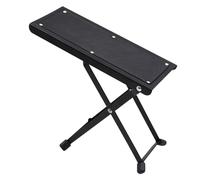 HOODANCOS Heavy Duty Foldable Guitar Foot Stool Ergonomic Footrest for Classical Acoustic Guitarists Non-deforming Musician Foot Pedal Stool for Practice and Performance