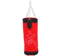 HOODANCOS Heavy-duty Hanging Empty Boxing Sandbag for Karate Training and Fitness, Red Thickened Kicking Sandbag Suitable for Adults’ Workout and Punching Exercises
