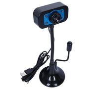 HOODANCOS High Precision 1600x1200 Resolution Computer Webcam with Microphone Plastic Material, USB 2.0 Black for Video Conferencing and Chatting Desktop and Laptop Camera