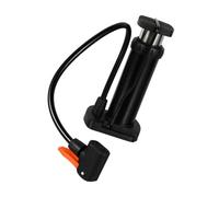 HOODANCOS High-pressure Bicycle Foot Inflator Pump Aluminum Alloy Portable Tire Air Pump for Bikes Motorcycles Cars Multi-purpose Use Compact Travel Design Easy Operation for Home and