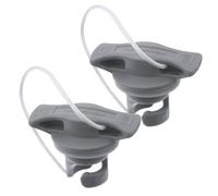 HOODANCOS Inflatable Boat Replacement Accessories 2pcs with Strong Sealing Air Valve Caps and Portable Pvc Design for Kayak and Boat Use