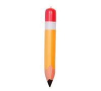 HOODANCOS Inflatable Pencil Decoration Sticks Pink Kindergarten Giant Inflatable Pencil Large Pencil Props Helium Jumbo Pencils Oh Number Balloons Back to School Balloons Kit Orange Pvc