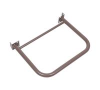 HOODANCOS Janitorial Cart Handle Replacement for Hotel Housekeeping Cleaning Trolley - Heavy-Duty Trash Bag Holder Handrail Mount Compatible with Industrial Service and Laundry Carts