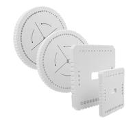 HOODANCOS Kumihimo Braiding Plate Foam DIY Cord Disc for Bracelet Making Beading Craft Tool with Different and Easy to Use for Beginners and Professionals