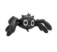 HOODANCOS Large Reusable Blow Up Spider Balloon for Halloween Party Decorations Inflatable Black Foil Spider for Spooky Haunted House Ambiance Unique Cartoon Design for Memorable Photo Props