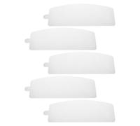 HOODANCOS Lens for Sandblasting 5pcs and Protective Replacement Cover Visors Pvc Material with Dust-resistant Surface 0.25mm Thick Welding Gear Helmet Suitable for Shipbuilding