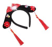 HOODANCOS Lightweight Polyester Royal Style Hairband for Women, Comfortable to Wear Decorative Headband for Holiday and Party Accessories