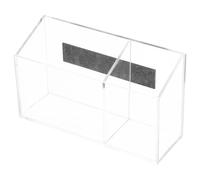 HOODANCOS Magnetic Acrylic Marker Holder with Spacesaving Design and Stylish Appearance, Magnetic Pen Pencil Holder for Small Items, for Home and Dynamic Workspaces