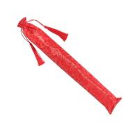 HOODANCOS Mahjong Rack Drawstring Bag Protective Sleeve for American Mahjong Pushers Cloth Cover with Decorative Red Dragon Pattern Portable Pusher Protector for Board Game Accessories