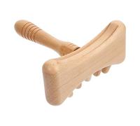 HOODANCOS Massage Stick Acupuncture Point Stick Lightweight Beech No Burrs Physiotherapy Massage Tool for Warm-ups Suitable for Sports Athletes and Individual Users Random Color