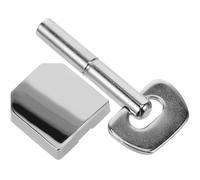 HOODANCOS Metronome Mechanical Parts Set - Silver Pendulum Sliding Block and Winding Knob Replacement for Piano Metronome, Musical Instrument Accessory Kit for Rhythm and Speed Control