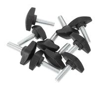 HOODANCOS Mic Stand Clamp Screws Carbon Steel Material for Microphone Holder 10pcs Stable Design and Easy to Install, Compatible Mic Stand Clips for Live Sound and Studio Use