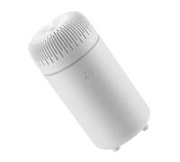 HOODANCOS Mini Car Essential Oil Diffuser Portable Aroma Humidifier for Home and Vehicle Compact Design Fits Cup Holders Ultrasonic Mist for Relaxation and Air Moisturizing White
