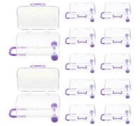 HOODANCOS Mini Suitcase Favor Boxes 12Pcs Purple Reusable Candy Boxes for Italian Themed Party Decorations