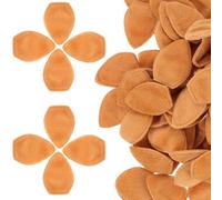 HOODANCOS Miniature Deer Ear Felt Decorations 100Pcs for Bags Clothes Hats and DIY Christmas Accessories