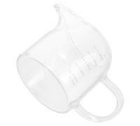 HOODANCOS Ml Glass Measuring Pitcher with Handle for Precise Brewing Measurement, Portable Coffee Jug, for Home Brewers and Milk Frothing, 5 Oz Espresso Measuring Cup
