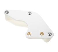 HOODANCOS Motorcycle Chain Guide Guard Protector Silver for Dirt Bikes Off-road Trail Use with Chain Tensioner Roller Compatible with Mini Bike Clutch Covers