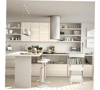 HOODANCOS Movable Kitchen Storage Rack with Three Layers Multi Purpose Plastic Trolley for Home Organization Strong Load Capacity and Large Space for Seasoning Bottles and Bathroom