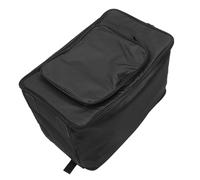 HOODANCOS Multifunctional Drum Storage Backpack Black Padded Cajon Bag with Large Capacity Lightweight Portable Drum Holder for Travel and Convenient Carry