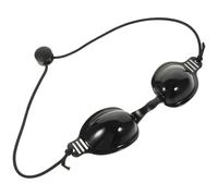 HOODANCOS Multifunctional Protective Eye Patch Black Pu Ergonomic Design Fine Workmanship Care for Skin around Eyes Not Easy to Deform for Guests and Patients