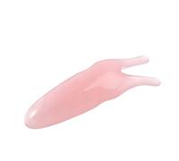 HOODANCOS Natural Resin Two-pronged Nose Massager Manual Health Care Scraper for Facial Meridian Therapy Smooth Comfortable Skin-Friendly Design