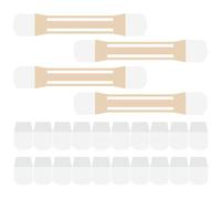 HOODANCOS Neck Skin Lifting Tape 4pcs Set Skin-colored Anti-aging Neck Lifting Patches with Strong Adhesion for Wrinkle Reduction