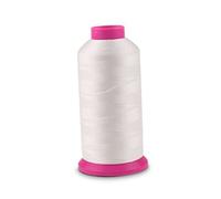 HOODANCOS Night Light Sewing Thread 3000 Yards White Luminous Glow Thread for Embroidery Crafting