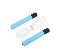 HOODANCOS Noctilucent Jump Rope Blue Fiber Optic Skipping Rope for Men Women Night Exercise Fitness Training Portable Fat Burning