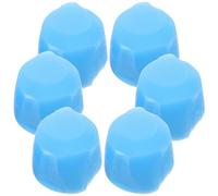 HOODANCOS Noise Reduction and Sleep Aid for Swimming and Bathing 3 Pairs Silicone Blue Soft Moldable Protective Random Color for Water Sports and Restful Sleep