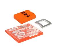 HOODANCOS Optical Concave Multifunctional Experiment Plastic Equipment Physics Optics Set Convex and Lenses, Demonstrating Optical Effects for Teaching in Classrooms