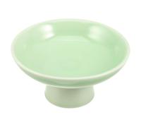 HOODANCOS Outdoor Butterfly and Bee Waterer Ceramic Bowl round Smooth Surface, Gentle on Delicate Wings, Supports Ecological Observation, for Garden and Patio Decor