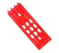 HOODANCOS Pigeon Leg Rings Storage Rack Red Organizer Compact Space-saving Holder for Racing Pigeon Foot Bands Numbered Identification Poultry Ring Management