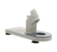 HOODANCOS Plastic Hot Melt Glue Stick Holder Stand Handy Organizer Base for Tabletop Crafts DIY Projects Efficient Glue Gun Storage for Quick Repairs and Portable Use