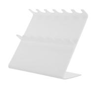 HOODANCOS Plastic Pipette Stand Multipipettor Holder Organizer Rack for Laboratory Use Heat-resistant Plastic Construction Compact Space-saving Design with Stable Structure for Secure