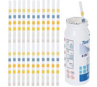 HOODANCOS Pool Test Strips for Water Quality Testing Ph Alkalinity Hardness Cyanuric Acid Detection Portable Spa Hot Tub Swimming Pool Test Paper for Accurate Water Monitoring