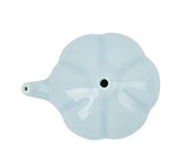 HOODANCOS Porcelain Water Dropper and Calligraphy Ink Grinding Pottery for Traditional Chinese Brush Painting, Blue Hand-Painted Ceramic Ink Dropper Suitable for Calligraphy and Water Control