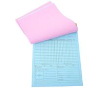 HOODANCOS Portable Compact Football Scorebook Lightweight Sports Score Record Notebook for Referee Notes and Foul Tracking Stylish Game Data Recording Holder