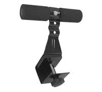 HOODANCOS Portable Door Sit-ups Trainer with Chest Expander, Indoor Abdominal Muscle Training Tool for Home Fitness, Black Sit-ups Assistant for Core and Belly Workout