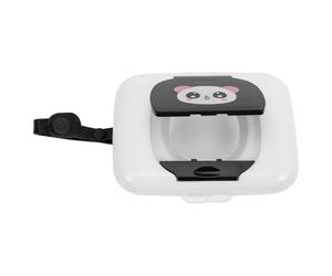 HOODANCOS Portable Hanging Hook Box Wipes Made of Sturdy Pp Material Dispenser Storage for Stroller and Use, Suitable for Tissue and Wet Wipes Mothers and Babies