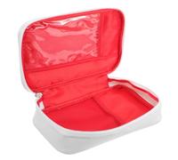 HOODANCOS Portable Large Medicine Storage Bag with Full Zipper Wear-Resistant Oxford Emergency Kit Organizer for Travel Car Home Outdoor Activities Convenient Household Medical Carrying Case