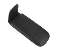 HOODANCOS Portable Leather Harmonica Case for 10-hole Blues Harmonica, Faux Leather Storage Pouch, Black Protective Cover, Suitable for Travel and Daily Use