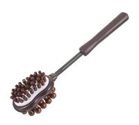 HOODANCOS Portable Wooden and Abs Back Muscle Massager Hammer for Home and Warm-ups, Manual Double-Sided Massage Tool to Muscles for Athletes and Dancers